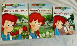 Anne Of Green Gables lot of 3 softcover PBS Anne&#39;s New Home Red Hair  Ba... - £10.51 GBP