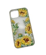 iPhone 13 Case Clear Full Body Shockproof Protective Sunflower Hard Case - £10.16 GBP