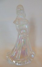 Fenton Art Glass Bridesmaid Doll Figurine Iridized Clear - £70.95 GBP