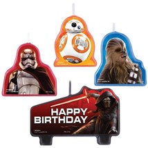 Star Wars Birthday Candle Set (Set Of 4pc) - £3.92 GBP
