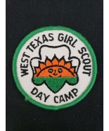Vintage 3&quot; West Texas Girl Scouts Day Camp Patch Badge - £4.71 GBP