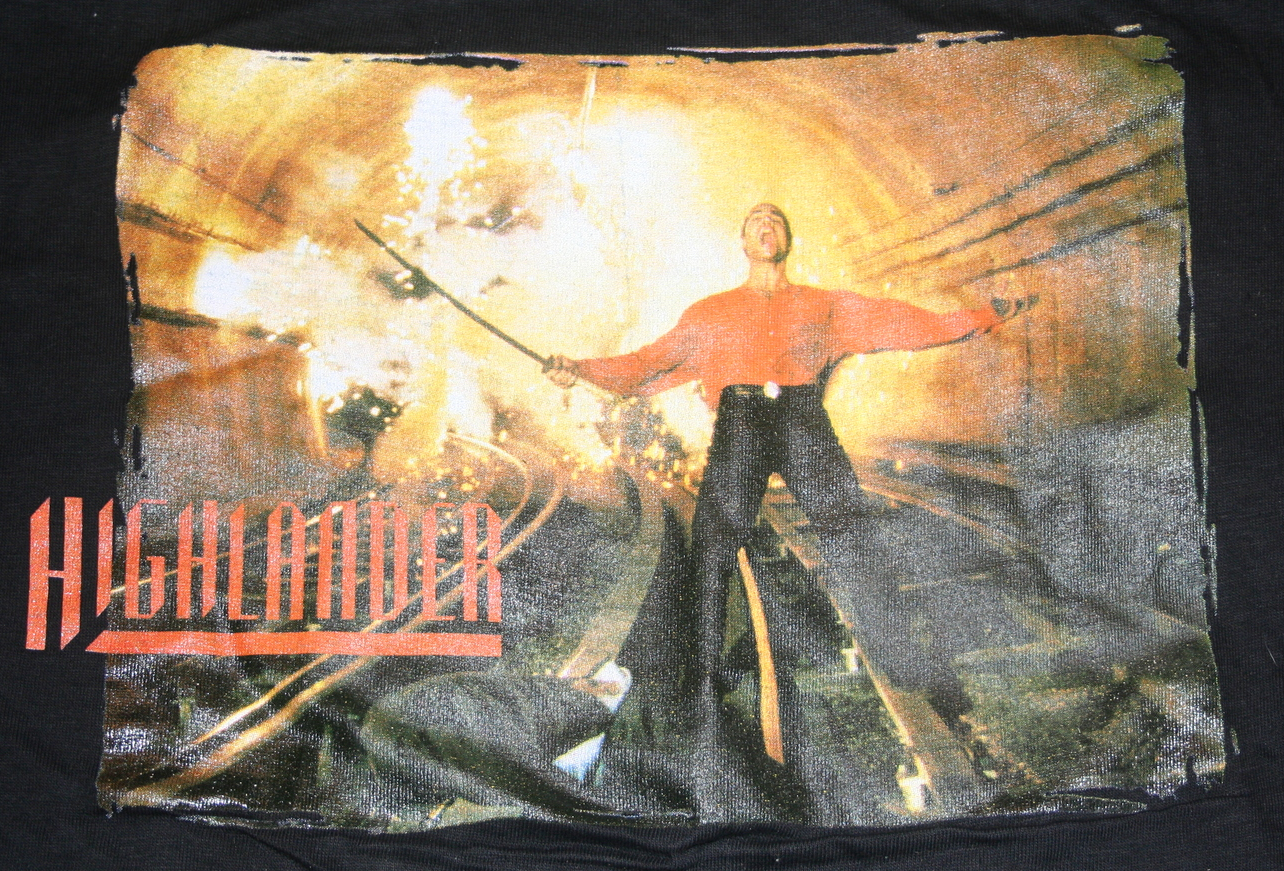 &quot;Highlander&quot; The Series &quot;Quickening&quot; t-shirt - $20.00