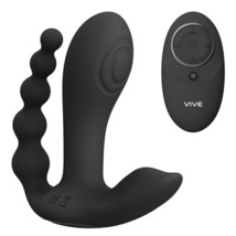 Vive Kata Double Penetrator Vibrator Black with Free Shipping - £168.52 GBP