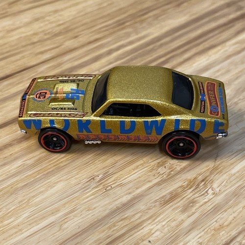 Hot Wheels Metallic Flake ‘67 Camaro Worldwide Optimism 1:64 Diecast Car... - $9.89