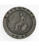 1797 Great Britain 2 Pence Copper Coin, VF Condition Km 619-
show origin... - €178,65 EUR