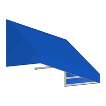 Awntech CN33-US-4BB 4.38 ft. New Yorker Window &amp; Entry Awning, Bright Blue - - £537.90 GBP