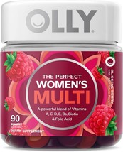 OLLY Women&#39;s Daily Multivitamin Gummies Berry 90 ct ~ Exp 1/25 ~ Free Sh... - £8.15 GBP