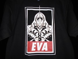 TeeFury Eva MEDIUM &quot;Eva&quot; Parody Shirt BLACK - $13.00