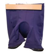 Shebeest Cycling Shorts Womens Small Padded Navy Blue Compression Stretc... - $26.11 CAD