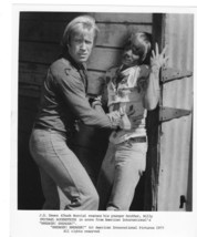 1977 Breaker Breaker Chuck Norris Michael Augenstein Press Photo Movie S... - $5.99