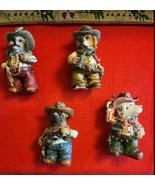 Vintage Western Dog Cowboy Figurine - $14.35