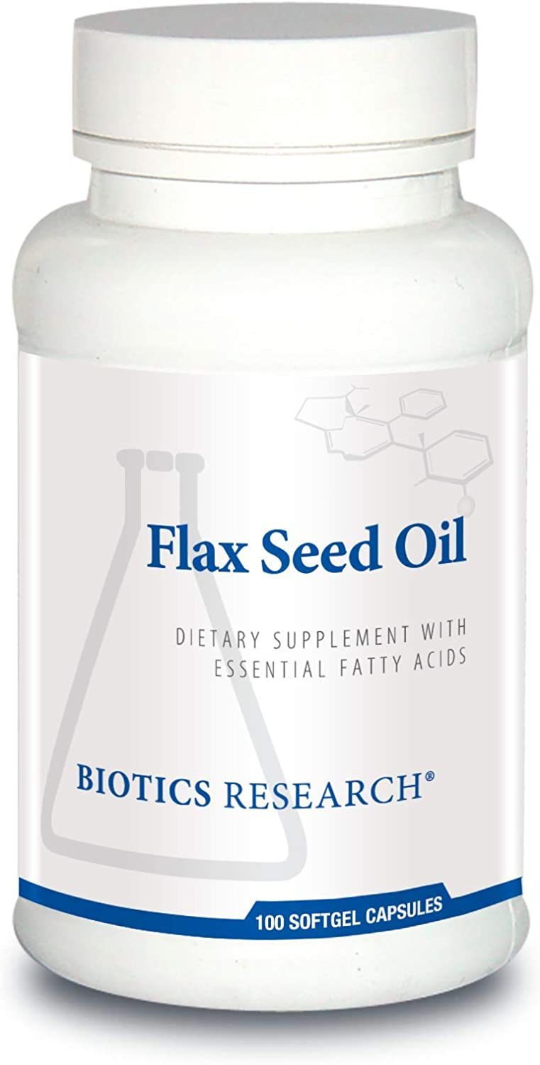 Biotics Research - Flax Seed Oil 100 Softgel Capsules - $23.40
