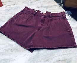 Universal Thread Womens Highest Rise MIDI  A Line Shorts Size 8.Purple R... - $49.38