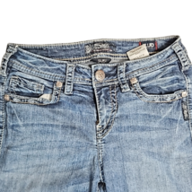Silver Jeans Suki Capri High Rise Bootcut Jeans Women's 18 image 12