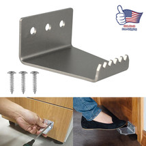 Hand Free Door Opener Step N Pull Foot Operated Stainless Steel Foot - $7.80