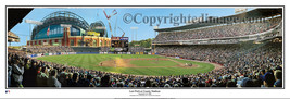 Milwaukee Brewers Last Pitch County Stadium 2000 Unframed Panoramic Poster #2080 - $49.95