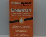 Vitamin Hydrate Energy Electrolyte Drink Mix Orange Slice 10 pack Zero S... - $10.87