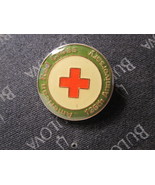 vintage enamel Lapel Pin: American Red Cross 125th Anniversary - £4.71 GBP