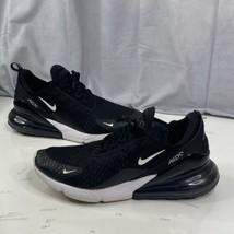 Nike Air Max 270 Men&#39;s Size 11 US AH8050-002 Black White Lace Up Athleti... - £42.32 GBP