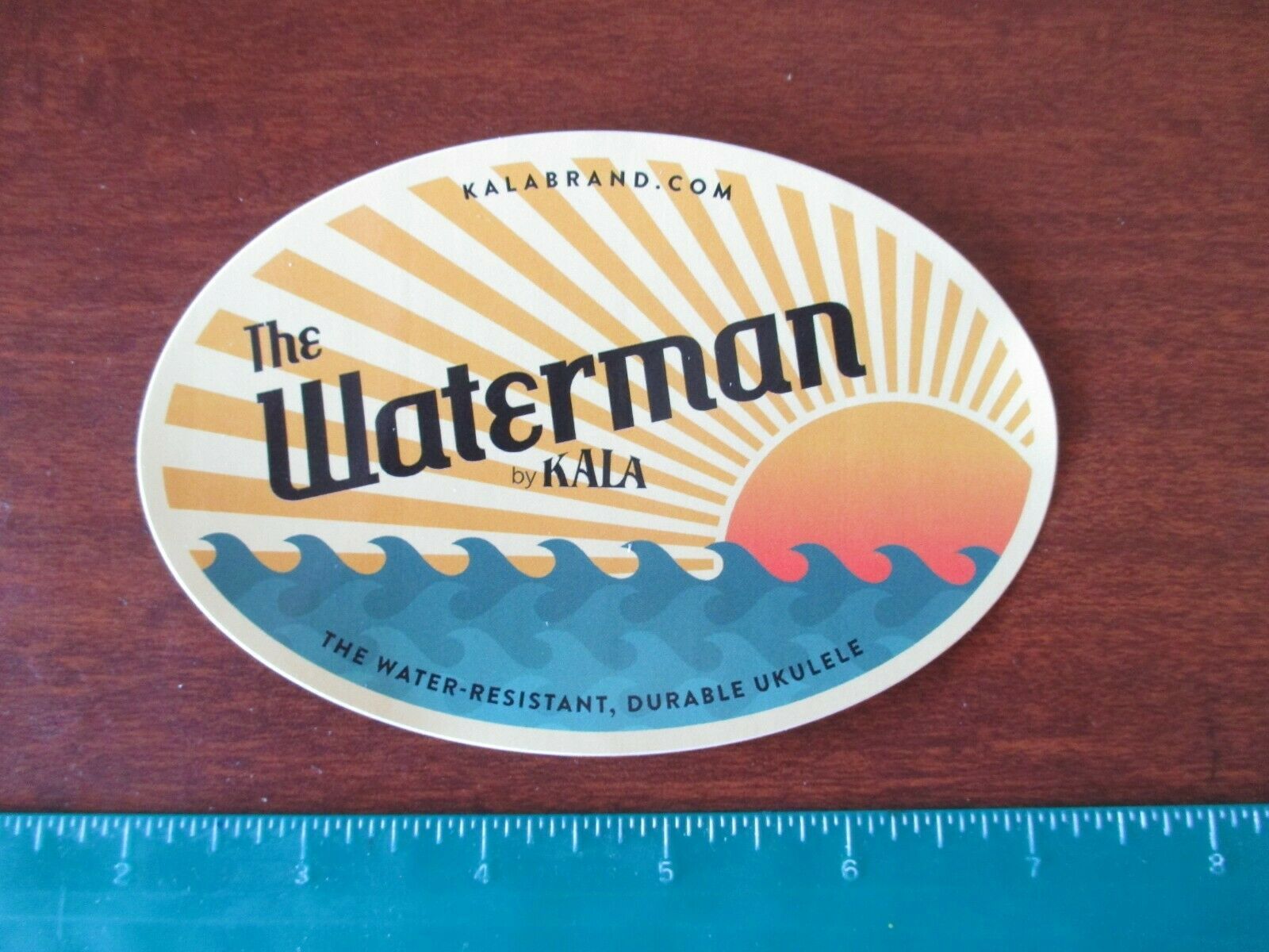 Authentic KALA UKULELE Sticker &quot;The WATERMAN by KALA&quot; - $3.95