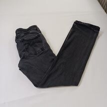 Wrangler 1009MWZBK Women's Cotton Blend Black Bootcut Denim Jeans Size 5 (26×30) image 2