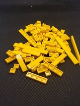 Lego  Assorted Yellow Bricks 70 pcs 1621/16 - £2.40 GBP