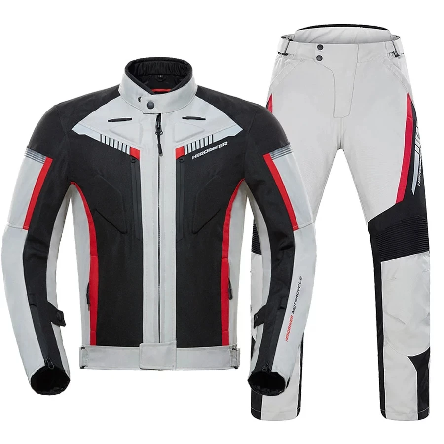 HEROBIKER Waterproof Motorcycle Jacket Man Racing jacket Wearable Motorcycle - £75.18 GBP+