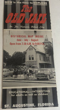 Vintage The Old Jail Brochure St Augustine Florida BRO12 - $12.86