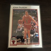 John Paxson Chicago Bulls 1991 NBA Hoops Basketball Card 33 - £0.99 GBP