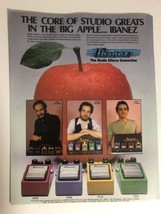 1982 Ibanez Vintage Print Ad Advertisement pa8 - £4.63 GBP