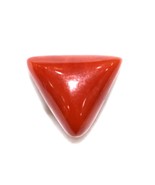 Red Coral Triangular - 5.91 Carats - Italian - IGL Certified - $3,216.06 MXN