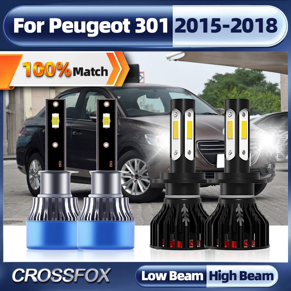 H1 H7 Canbus LED Headlights Bulbs 240W 40000LM Plug and Play Car Lamp 12V 6000K - £28.46 GBP+