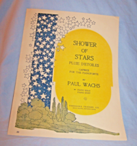 1903 Shower of stars Pluie D&#39;Etoiles Piano Sheet Music by Paul Wachs - £7.79 GBP