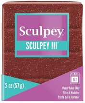 Sculpey Polymer Clay - Garnet Glitter 2oz - $3.83