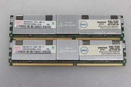 KIT OF 2 - HYNIX HYMP125F72CP8D3-Y5 2GB SERVER DIMM DDR2 PC5300(667) FUL... - $24.75