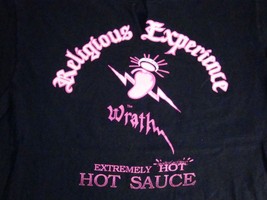 Vintage Hot Sauce Salsa The Wrath Religious Experience Punk Rock T Shirt M - $15.14