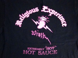 Vintage Hot Sauce Salsa The Wrath Religious Experience Punk Rock T Shirt M - £13.94 GBP