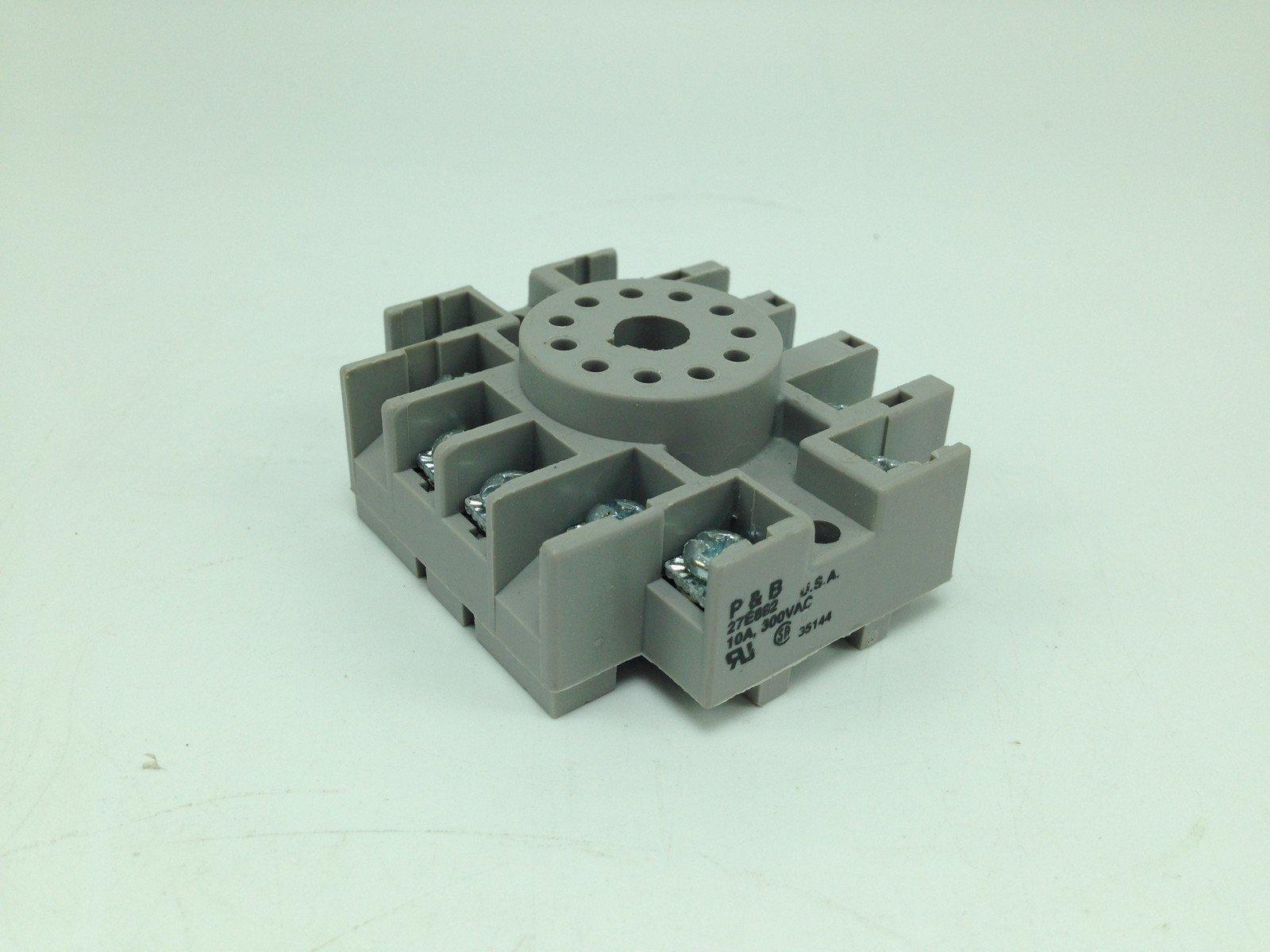  POTTER &amp; BRUMFIELD 27E892 POTTER &amp; BRUMFIELD RELAY SOCKET, 11 PIN, 10 A... - $4.75