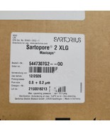 20&quot; Sartorius 5447307G2--OO Sartopore 2 XLG Maxicaps 0.8 + 0.2µm  hose b... - $379.50