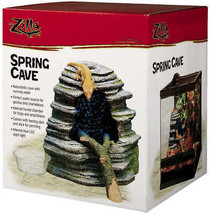 Zilla Spring Cave with Running Water for Geckos and Chameleons - Complete Terrar - £67.98 GBP