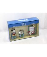 Disney Mickey Mouse Christmas Picture Frame 3 Piece Set NEW - $305.82 MXN