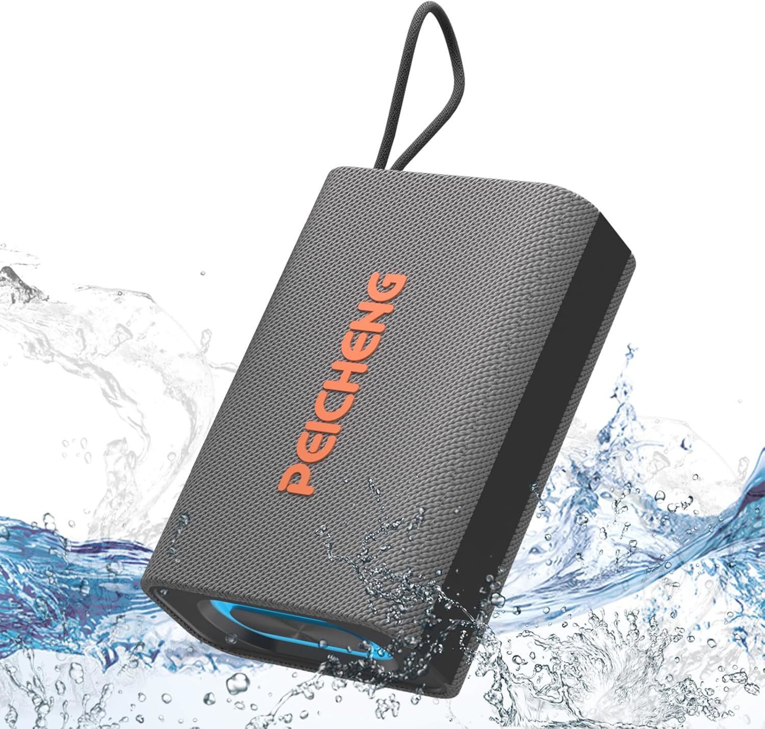 Speaker, Portable Wireless Bluetooth Speakers, Waterproof Loud, 1Pcs, Gray - $35.96