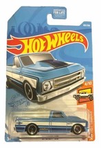 Hot Wheels &#39;67 Chevy C10 - Blue - New Old Stock - Hw Hot Trucks - £6.78 GBP