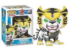 Bakugan Anime TV Series Tigrerra Vinyl POP Figure Toy #967 FUNKO NIB - £6.90 GBP