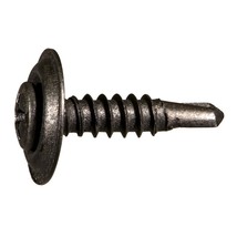 #8-18 x 3/4&quot; Black Automotive Trim Phillips Pan Self-Drilling Screws SDSPW-089 ( - £7.90 GBP