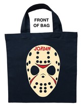 Friday the 13th Trick or Treat Bag, Personalized Jason Halloween Bag, Ja... - £12.41 GBP+