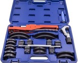 HVAC Ratcheting Pipe Tube Bender Tool Kit 1/2&#39;&#39; 1/4&quot;-7/8&quot; 90  Bending 7 ... - $63.34