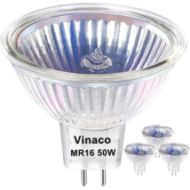 3 Pack Vinaco MR16 Bulb 50W 12V MR16 Bulb Dimmable, Long Lasting MR16 Di... - $152.12 MXN