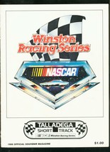 TALLADEGA SHORT TRACK NASCAR PROGRAM 1986-RED FARMER-   FN - £43.32 GBP