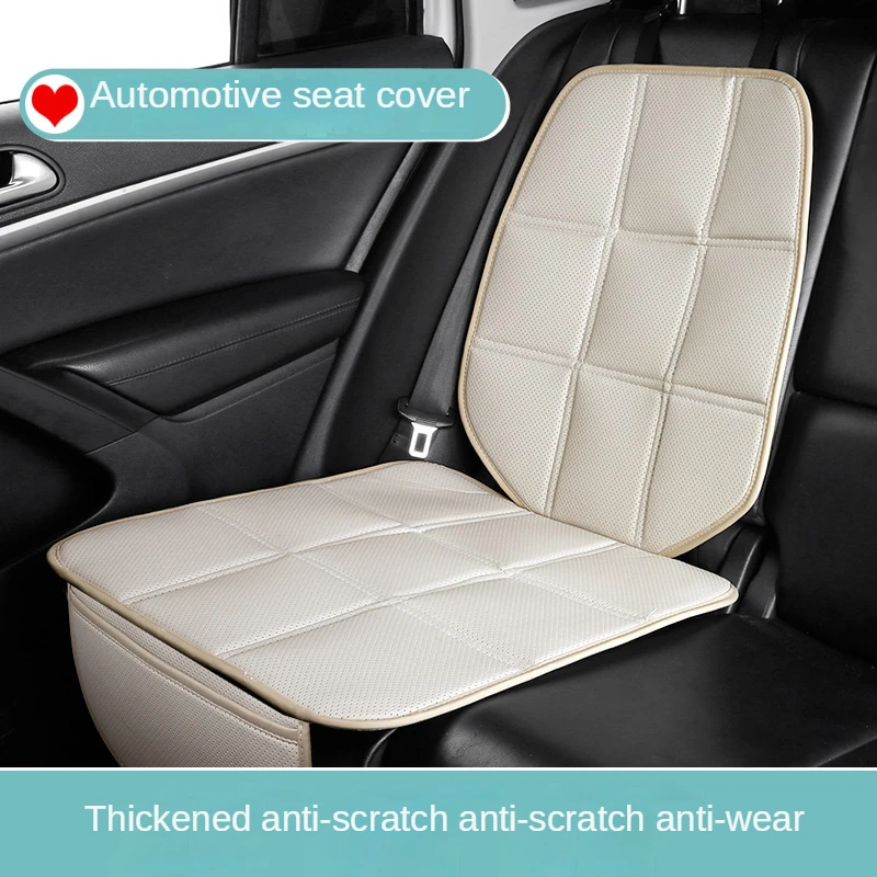 Car Seat Protector Cover Leather Child Safety Rear Backseat Pad Mat ISOFIX - $31.97+